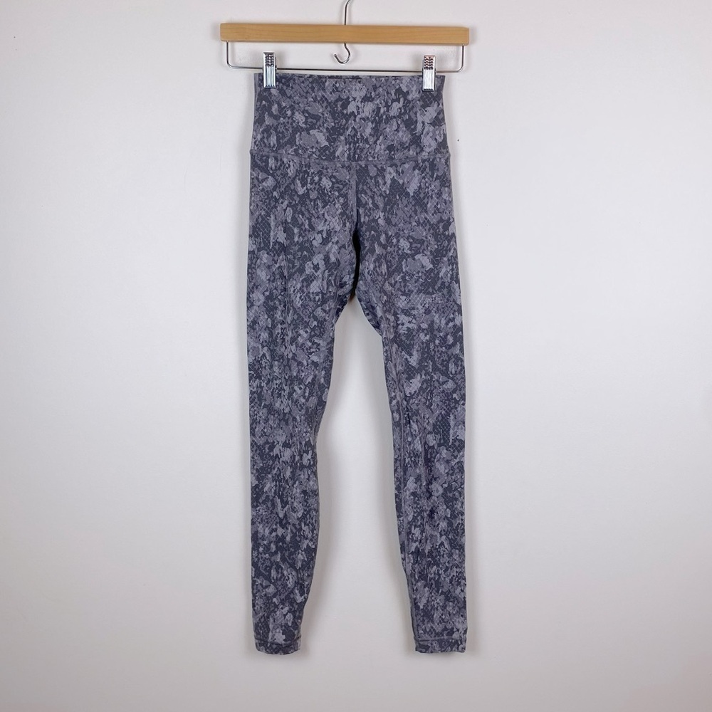 Lululemon Align High-Rise Pant 28" Hideaway Camo Lunar Rock Multi
